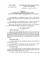 Thông tư 126 2008 TT-BTC - Quy tắc, điều khoản, biểu phí và mức trách nhiệm bảo hiểm bắt buộc trách nhiệm của chủ xe cơ giới