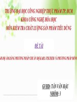 xác định độ ẩm bằng phương pháp chuẩn độ karl fischer và phương pháp hồng ngoại 