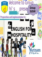 The difficulties of inbound and outbound tour guides in vietnam  suggest some solutions for them for specific situations  