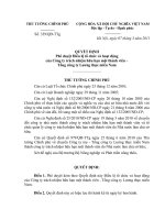 Quyết định số 339 QĐ-TTG - Phê duyệt Điều lệ tổ chức và hoạt động của Công ty trách nhiệm hữu hạn một thành viên - Tổng công ty Lương thực miền Nam