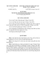 Quyết định số 03 2011 QĐ-TTG - Ban hành quy chế bảo lãnh cho doanh nghiệp nhỏ và vừa vay vốn tại ngân hàng thương mại