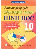 Phương pháp giải các dạng Toán Hình Học 10