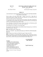 Thong tu 47 2015 TT BYT quy chuan ky thuat quoc gia chat ho tro che bien thuc pham dung moi