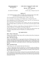 Thông tư quy định kỹ thuật đánh giá vùng có khoáng sản độc hại số 06 2015 TT-BTNMT - Quy định điều tra, đánh giá địa chất môi trường khoang san doc hai