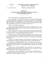 Thông tư số 37 2010 TT-BYT - Quy định về quản lý đề tài nghiên cứu khoa học và dự án sản xuất thử nghiệm cấp Bộ Y tế