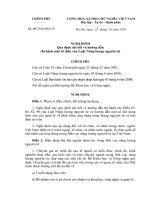 Nghị định số 07 2010 NĐ-CP của Chính phủ: Quy định và hướng dẫn thi hành một số điều của Luật Năng lượng nguyên tử