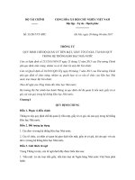 thong tu 33 2017 tt btc quy dinh che do quan ly tien mat tai san he thong kho bac nha nuoc