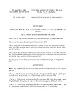 Quyết định 700 2013 QĐ-UBND - Danh mục tuyến đường cấm đỗ xe trên địa bàn quận 1, quận 3, thành phố Hồ Chí Minh