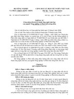 Thông tư số 23 2010 TT-BNNPTNT Công nhận tiến bộ kỹ thuật công nghệ sinh học của ngành Nông nghiệp và Phát triển nông thôn