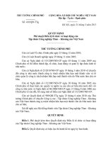 Quyết định số 418 QĐ-TTG - Phê duyệt Điều lệ tổ chức và hoạt động của Tập đoàn Công nghiệp Than - Khoáng sản Việt Nam