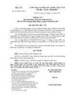 Thông tư số 34 2010 TT-BYT - Ban hành Quy chuẩn kỹ thuật quốc gia đối với nước khoáng thiên nhiên và nước uống đóng chai