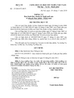 Thông tư số 27 2010 TT-BYT ban hành Quy chuẩn kỹ thuật quốc gia về phụ gia thực phẩm - Phẩm màu