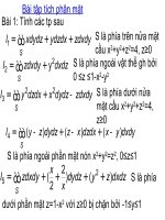 Tài liệu slide giải tích 2 (full ĐH BKHN)