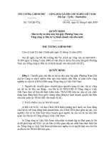 Quyết định số 731 QĐ-TTG - Đầu tư dự án nhà máy bột giấy Phương Nam của Tổng công ty Đầu tư và Kinh doanh vốn Nhà nước