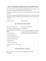 giay to can thiet khi xuat nhap canh qua cua khau viet nam