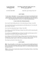 Quyết định 03 2013 QĐ-UBND của UBND tỉnh Khánh Hòa - Quy định về sử dụng tạm thời một phần lòng, lề đường - hè phố trong đô thị không vì mục đích giao thông trên địa bàn tỉnh Khánh Hòa