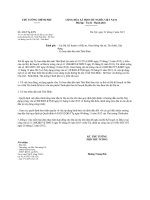 Công văn 426 TTg-KTN - Cơ chế thực hiện Dự án đầu tư xây dựng tuyến đường bộ nối 2 tỉnh Thái Bình - Hà Nam với đường cao tốc Cầu Giẽ - Ninh Bình