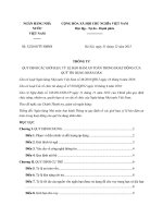 thong tu 32 2015 tt nhnn ve gioi han ty le bao dam an toan trong hoat dong cua quy tin dung nhan dan