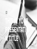 TẶNG 17 MẪU POWERPOINT ĐƠN GIẢN TUYỆT ĐẸP - ATA Global Ganymede