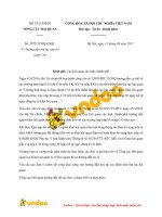 cong van 5975 tchq gsql nam 2017 huong dan thu tuc nop bo sung co