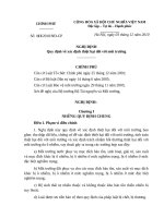 Nghị định số 113 2010 NĐ-CP quy định về xác định thiệt hại đối với môi trường