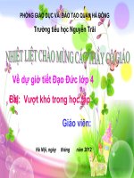 Bài 2. Vượt khó trong học tập