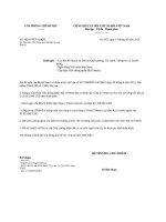 Công văn 4828 VPCP-QHQT - Tập đoàn Viễn thông quân đội đầu tư sang Hoa Kỳ