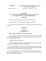 Nghị định số 81 2007 NĐ-CP - Quy định tổ chức, bộ phận chuyên môn bảo vệ môi trường tại cơ quan nhà nước và doanh nghiệp nhà nước