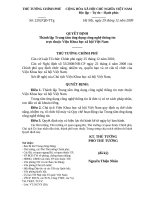 Quyết định số 2202 QĐ-TTG: Thành lập Trung tâm ứng dụng công nghệ thông tin trực thuộc Viện Khoa học xã hội Việt Nam