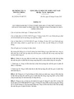 Thong tu 28 2015 TT BTTTT danh muc vung co dieu kien dia ly dac biet trong cung ung dich vu buu chinh