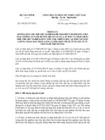 Thong tu 199 2015 TT BTC thu phi thu nghiem khi thai voi Phuong tien GT co gioi duong bo