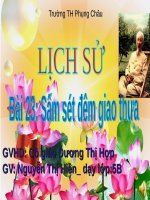 tuần 3. sấm sét đêm giao thừa