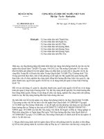 Công văn 2212 2012 BXD-QLN - Nghiệm thu công trình xây dựng chòi phòng tránh lũ, lụt theo Quyết định 716 QĐ-TTg