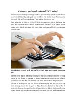 co duoc uy quyen quyet toan thue tncn khong