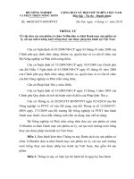 Thông tư số 64 2010 TT-BNNPTNT Về việc đưa sản phẩm có chứa Trifluralin ra khỏi Danh mục cải tạo môi trường nuôi trồng thuỷ sản