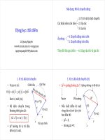 Bài giảng Vật lý 1  ThS. Lê Quang Nguyên  ĐH Bách Khoa TPHCM