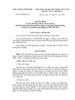 Quyết định số 31 2009 QĐ-TTG - Về việc phê duyệt Đề án Tuyên truyền, phổ biến pháp luật cho người lao động và người sử dụng lao động trong các loại hình doanh nghiệp từ 2009 đến 2012