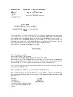 Quyết định 90 QĐ-BTTTT - Về việc chỉ định Phòng đo kiểm