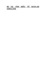 tìm hiểu về matlad simulink 