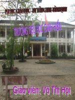 Bài 21. Trịnh - Nguyễn phân tranh