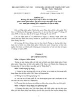 Thông tư hướng dẫn thực hiện một số điều của Hiệp định giữa Chính phủ Việt Nam và Chính phủ Hoàng gia Campuchia về vận  thủy