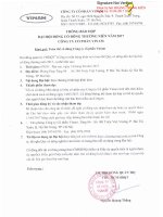 cvn thong bao hop dai hoi dong co dong thuong nien nam 2017