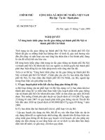 Nghị quyết số 16 2008 NQ-CP - Về khắc phục ùn tắc giao thông tại thành phố Hà Nội và thành phố Hồ Chí Minh