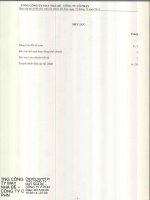 Bao cao tai chinh nam 2014 truoc kiem toan