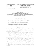 Quyết định số 49 2010 QĐ-TTG về phê duyệt danh mục công nghệ cao được ưu tiên đầu tư phát triển và khuyến khích phát triển