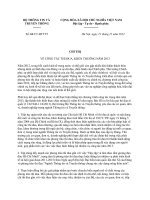 Chỉ thị 61 2012 CT-BTTTT - Công tác thi đua, khen thưởng năm 2013