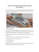 cong van 4577 ldtbxh ldtl lien quan den thuong tet am lich 2017