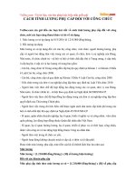 cach tinh luong phu cap doi voi cong chuc moi nhat