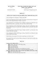 Thong tu 99 2015 TT BTC phat hanh trai phieu duoc chinh phu bao lanh