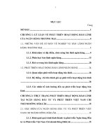 Phát triển hoạt động bảo lãnh tại ngân hàng đầu tư và phát triển Việt Nam chi nhánh Đông Đăk Lăk